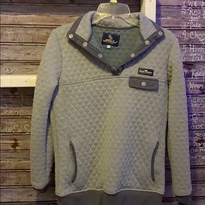 Quilted pull over